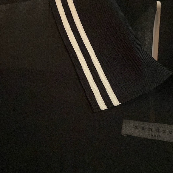 Sandro Black Dress - Size 2 - NWT - Picture 3 of 7